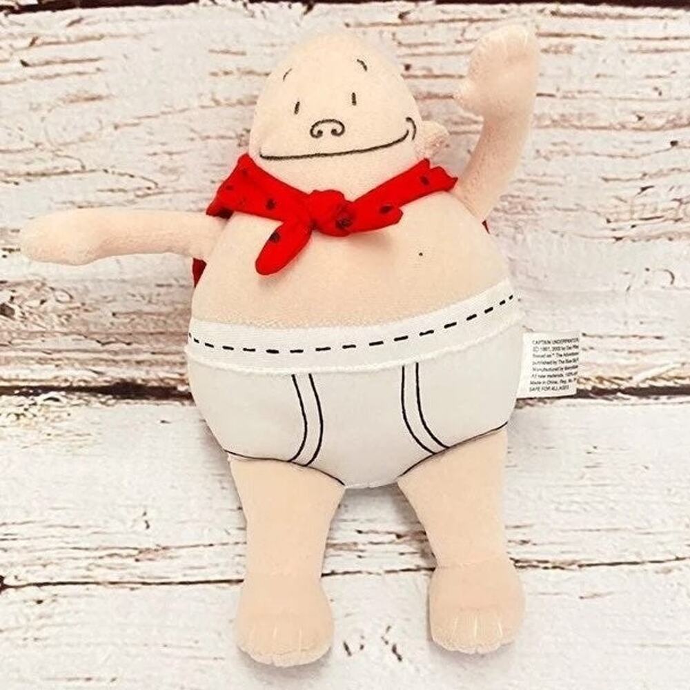 CAPTAIN UNDERPANTS Vintage 1997 Doll Plush